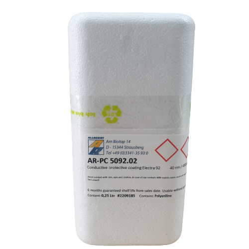 Conductive protective coating for E-beam Resists